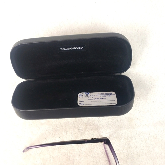 Authentic Pre-owned Dolce & Gabbana D&G purple blue eyeglasses - Picture 9 of 9